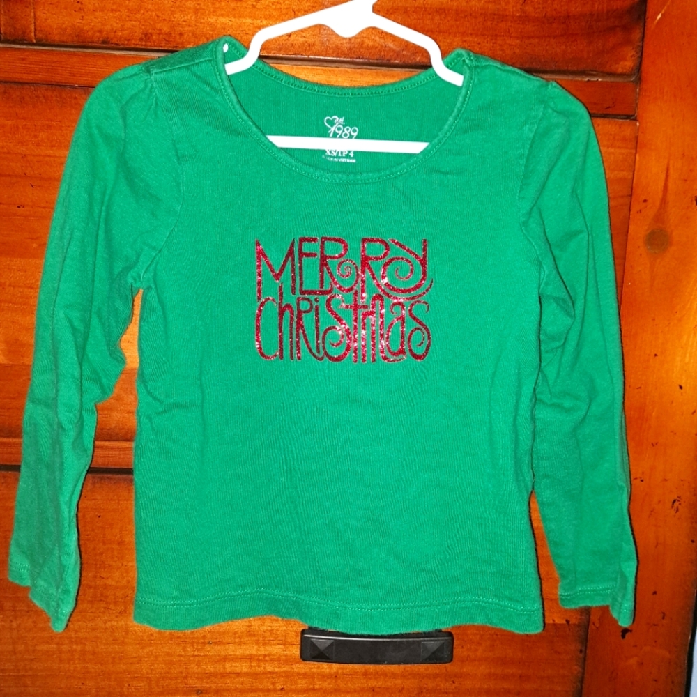Christmas Shirt Size 4